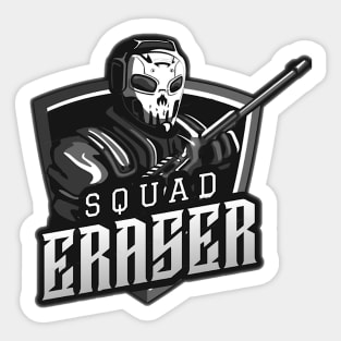 FPS Battle Royal Team Eraser Gamer Sticker